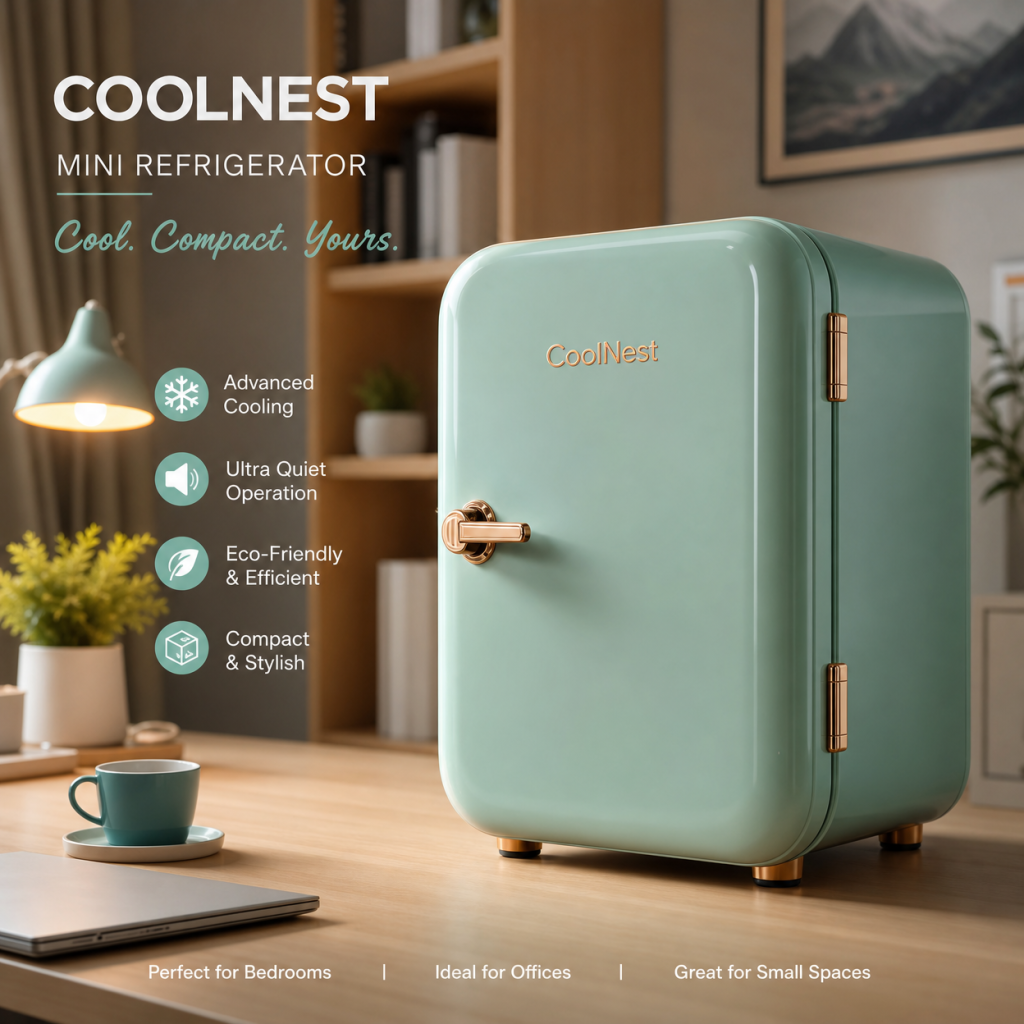 CoolNest Mini Refrigerator