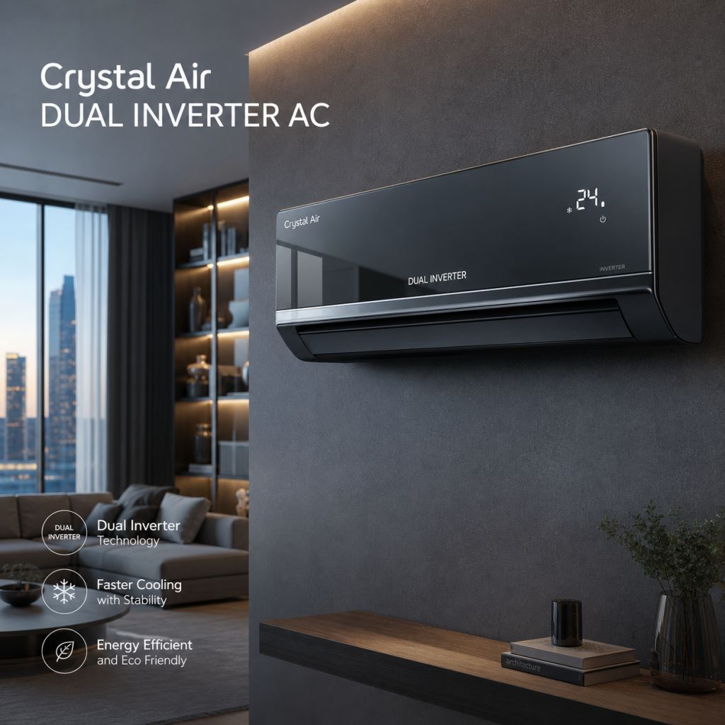 Crystal Air Dual Inverter AC