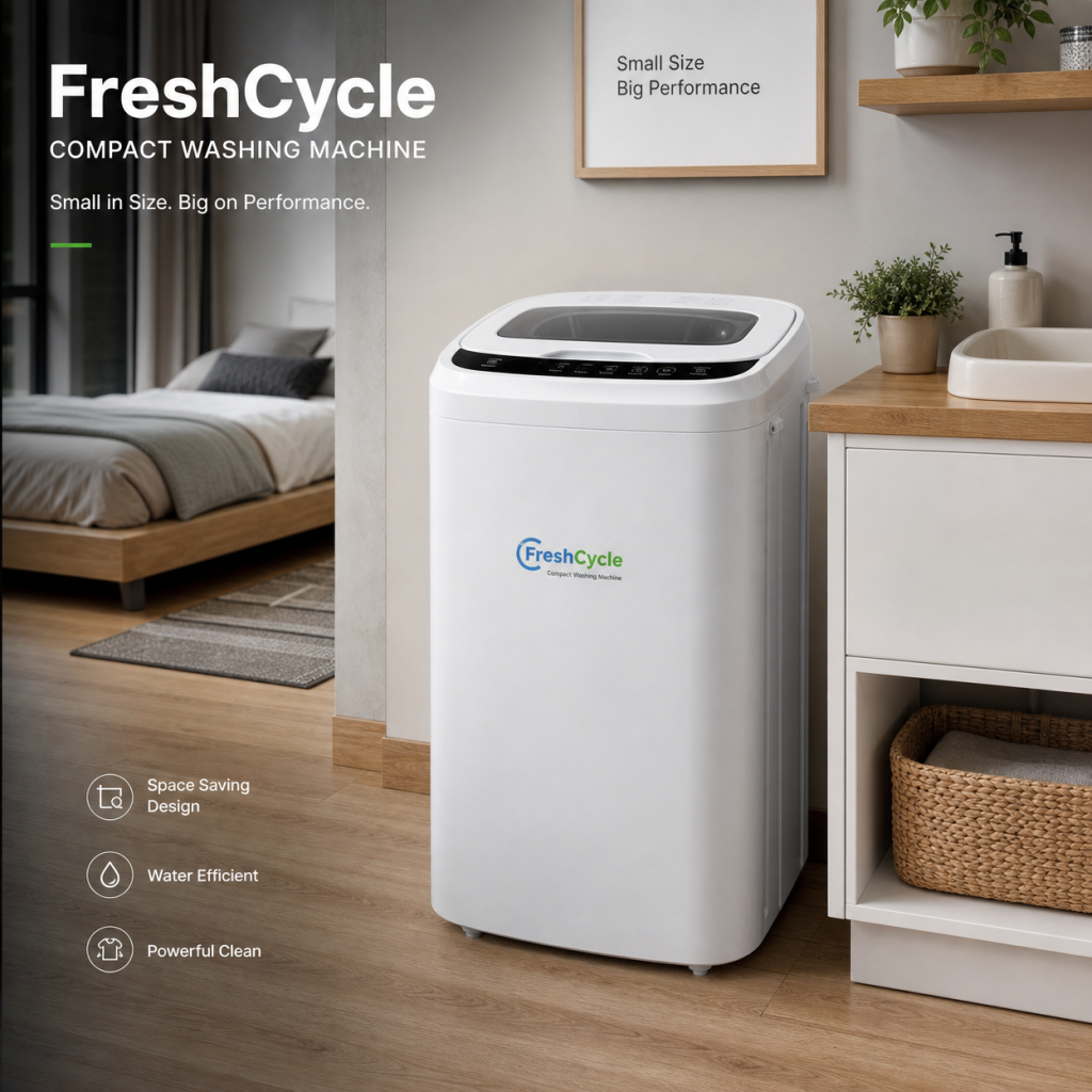 FreshCycle Compact Washing Machine