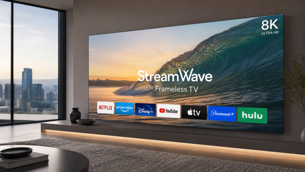 StreamWave Frameless TV
